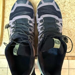 Salomon Black and Gray Women's Athletic Shoes